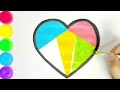 Drawing Beautiful Butterfly | How to Draw Easy Butterfly Rainbow