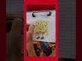 spongebob squarepants drawing/ how to draw SpongeBob SquarePants/easy drawing  SpongeBob SquarePants