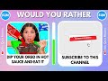 Would You Rather? Snacks & Junk Food Edition 🍔🍕🍭