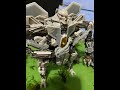 Transformers forest battle stop motion