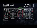 Behringer MODEL D - 26 PATCHES for Bass Lead Pad Brass String Key Vocal Drum Generative & SFX