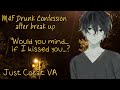 [M4F] Drunk Confession after break up [ASMR ROLEPLAY] [Confession] [emotional] [kissing] [Wholesome]
