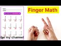 Abacus Level 1|Finger Abacus Level 1 Big Friend worksheet 1 +9=-1+10 |ABC Tube TV