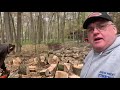 The King of Firewood uses new Stihl MS661C for 1st time