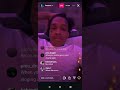 K Suave ig live July 11 2024