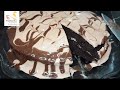chocolate cake | no beater | without oven | so soft and moist cake recipe | by flavourful evenings