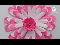 Paper craft Easy Flower 🌸|Quick paper flower craft Home Decoration| Diy ideas |Paper flower