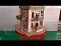 How to Make Modern Popsicle Sticks House🏘️ - Building Popsicle Stick Mansion 🏢