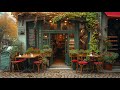 Smooth Bossa Nova Jazz in Outdoor Coffee Shop Ambience for Stress Relief ☕ Coffee Shop Music