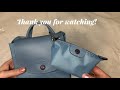 Longchamp Le pliage backpack, quick review #longchamp #longchampreview #lepliageclub #frenchbrands