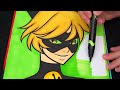 How To Color Miraculous Ladybug | Markers