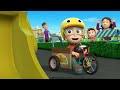 Rubble & PAW Patrol Compete in the BIG Race! | 60 Minute Compilation | Rubble & Crew