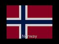 Songs from each of the Nordic Countries