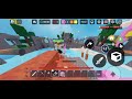 So bluey solo Qued Ranked..  (Roblox bedwars)