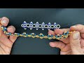 Diamond Sea Bracelet || How to make Beaded Bracelet || DIY Rondelle 4x6mm Bracelet