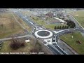 Mille Roches Rd & Hwy 2 Traffic Circle Time Lapse Video - Long Sault, ON