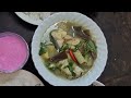 Fried fish with sauce young mango dragon drink ចៀនត្រី សំលរម្ជូ ទឹកស្រការនាគ