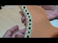😲wow great ! Best Special embroidery tricks _ gota dori embroidery simple sewing machine tricks