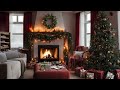 Cozy Christmas Jazz 🎄 Relaxing Instrumental Jazz 🎹 Christmas Morning Fireplace Ambience 🔥