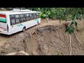 Heavy rains damage Tuensang To Longkhim Road🫣🫣