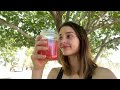 Raspberry mint lemonade recipe || easy and refreshing