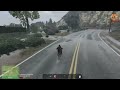 Armed robbery turns into motorcycle police chase
