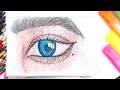 How can you make an eye image like a real eye ? #art #drawing #artist #eye #colors #beautiful