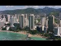 FLYING OVER HAWAII (4K UHD) Amazing Beautiful Nature Scenery with Relaxing Music  4K VIDEO ULTRA HD