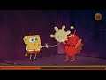 Spongebob's Game Frenzy - Funny Spongebob Scrub Scrub Scrub - Nicklodeon Jr Kids Games Video
