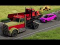Cars vs Low Pipes Chaos in BeamNG Destruction 🔥