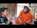 Making potato cookies in natural|village woman and girl|rural lifestyle