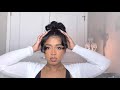 How To : Pin Curl Bun | Curly Bun | 90’s Inspired Bun/Updo | Natural Hair Hairstyle