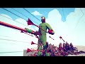 100x ZOMBIE MUTANT + GIANT vs EVERY GOD -🏹 Totally Accurate Battle Simulator TABS