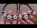 How to make elegant beaded necklace and earrings set