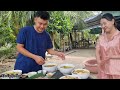 V329. Nhi nấu món Bún Bò Huế đãi cả nhà - Mọi người khen quá chừng, vui thiệt là vui