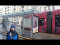 🇵🇱 Warszawa 2023, Polska. Christmas Tram in Warsaw. Tramwaj Świąteczny w Warszawie. [4K]