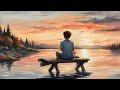 Healing_Calm Music_Watercolor_Thinking