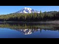(3 hours) 4K UHD Relaxation video: Mount Rainier National Park Washington State, Nature Sounds - 1