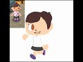 Me in Animal Crossing pocket camp (speed draw)