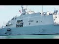 Combat Ship on the Canal -USS MARINETTE Transits the Welland Canal-