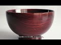 The process of making bowls by Japanese craftsmen