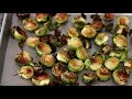 Crispy Charred Roasted Brussel Sprouts With Balsamic Vinegar Recipe