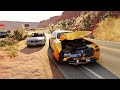 Realistic Car Crashes and Overtakes (02) - BeamNG Drive