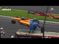 Fernando Alonso wrecks during second day of practice | Indy 500 | Motorsports on NBC