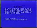 Time Crystal - Lost VHS YouTube Upload Restoration (Unreleased 1985 C64 Program, Recorded in 1997)