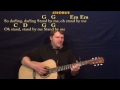 Stand By Me (Ben E King) Easy Guitar Strum Cover Lesson with Lyrics/Chords - Capo 2nd #standbyme