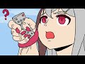 Mimi-chan dizendo BOM DIA pro CREEPER (animação)