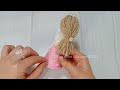 👼🎄 Superb Christmas Angel Making Idea with Yarn - Easy Way to Make It !! DIY Amazing Christmas Decor