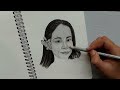 pencil portrait - full tutorial