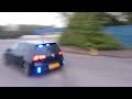 *Double Car Response* 2X Unmarked VW golf R Responding Greater Manchester police